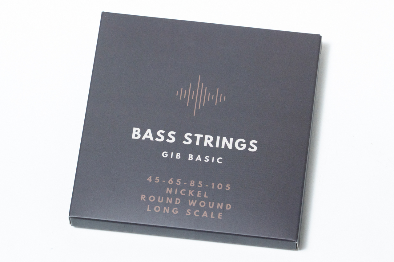 ぼくの使用済み弦 GIB BASIC Standard Bass Strings - 4st / 45-65-85-105 / Nickel