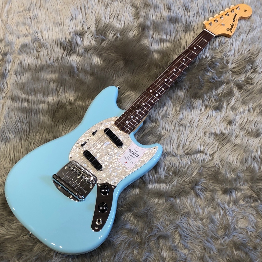 Fender Made in Japan Traditional 60s Mustang Daphne Blue（B級特価 