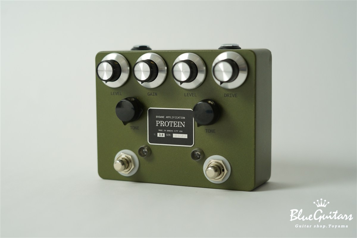 BROWNE AMPLIFICATION Protein Dual Overdrive V3（中古/送料無料
