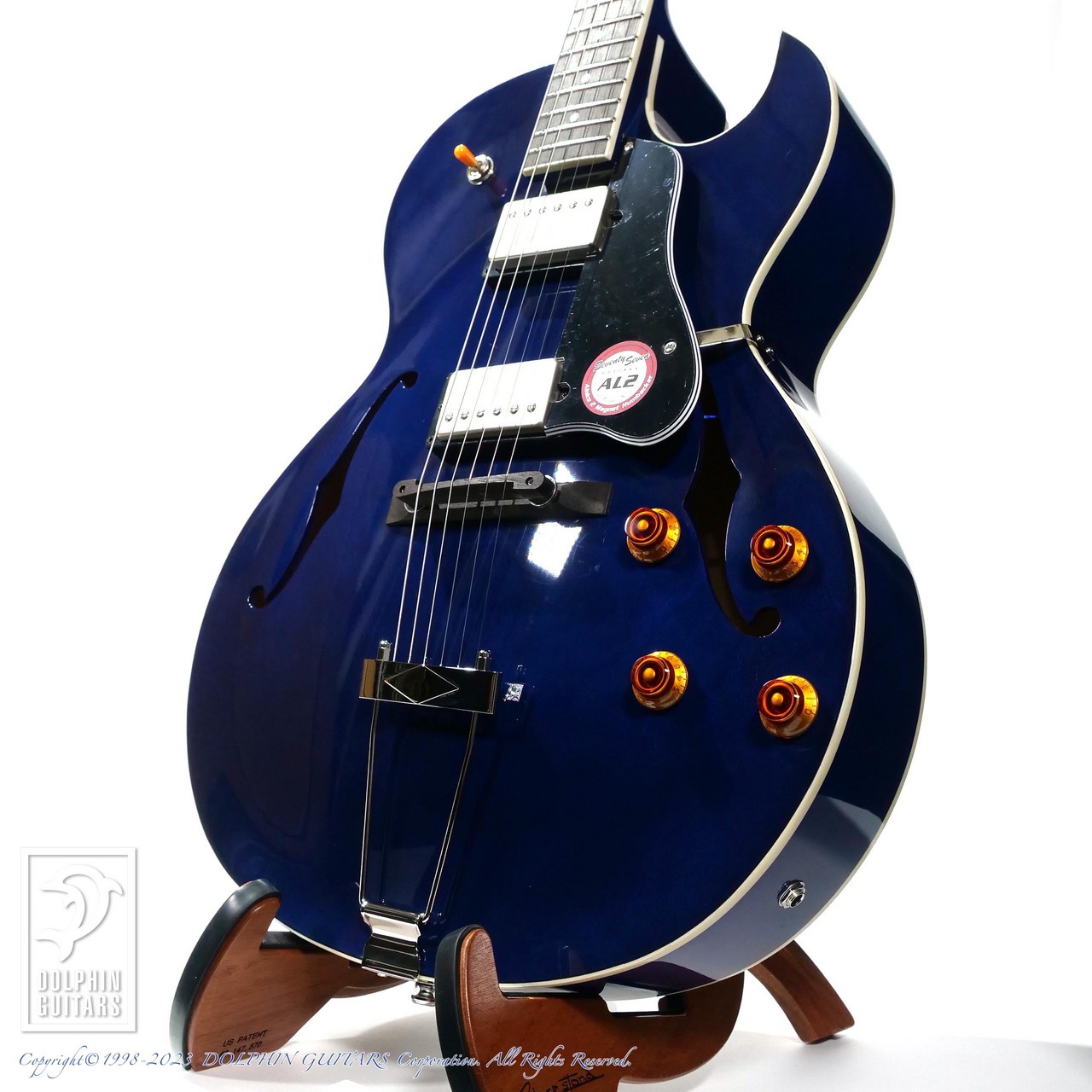 初心者必見　SeventySeven HAWK-STD/DEEP-JT Seventy Seven Guitars HAWK-STD/DEEP-JT ABR【フルアコ