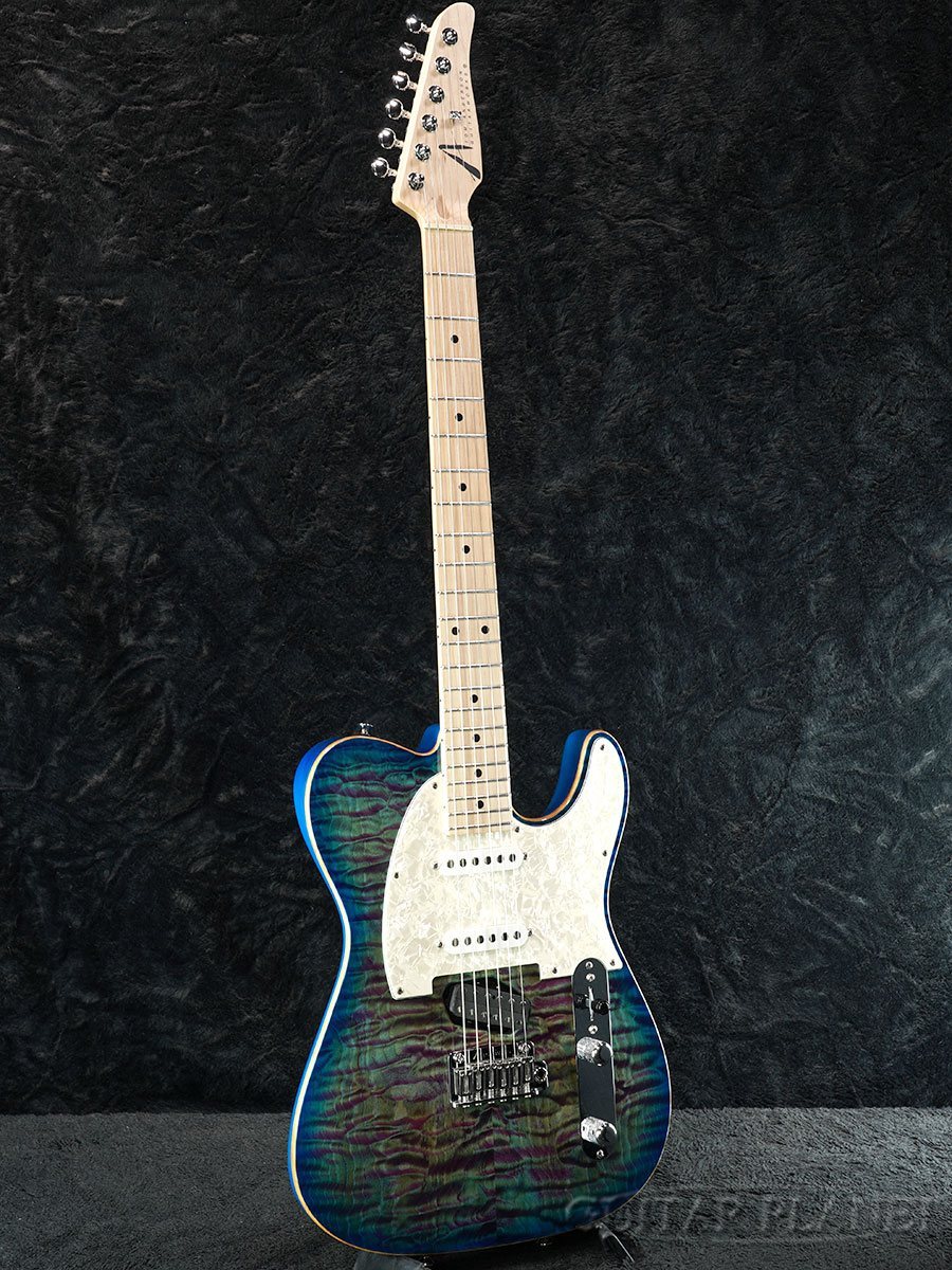 T'sGuitars DST-Classic 極上キルト TomAnderson TOM ANDERSON Top T Classic Hand Selected QMT -Ultra Violet