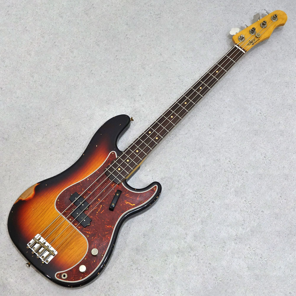 RS Guitarworks Contour Bass '59 3-Tone Burst Road Warrior 【最大48