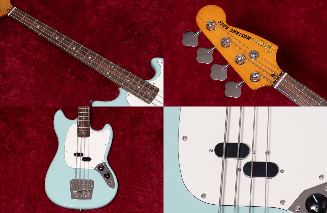 Squier by Fender Classic Vibe '60s Mustang Bass Surf Green 2024
