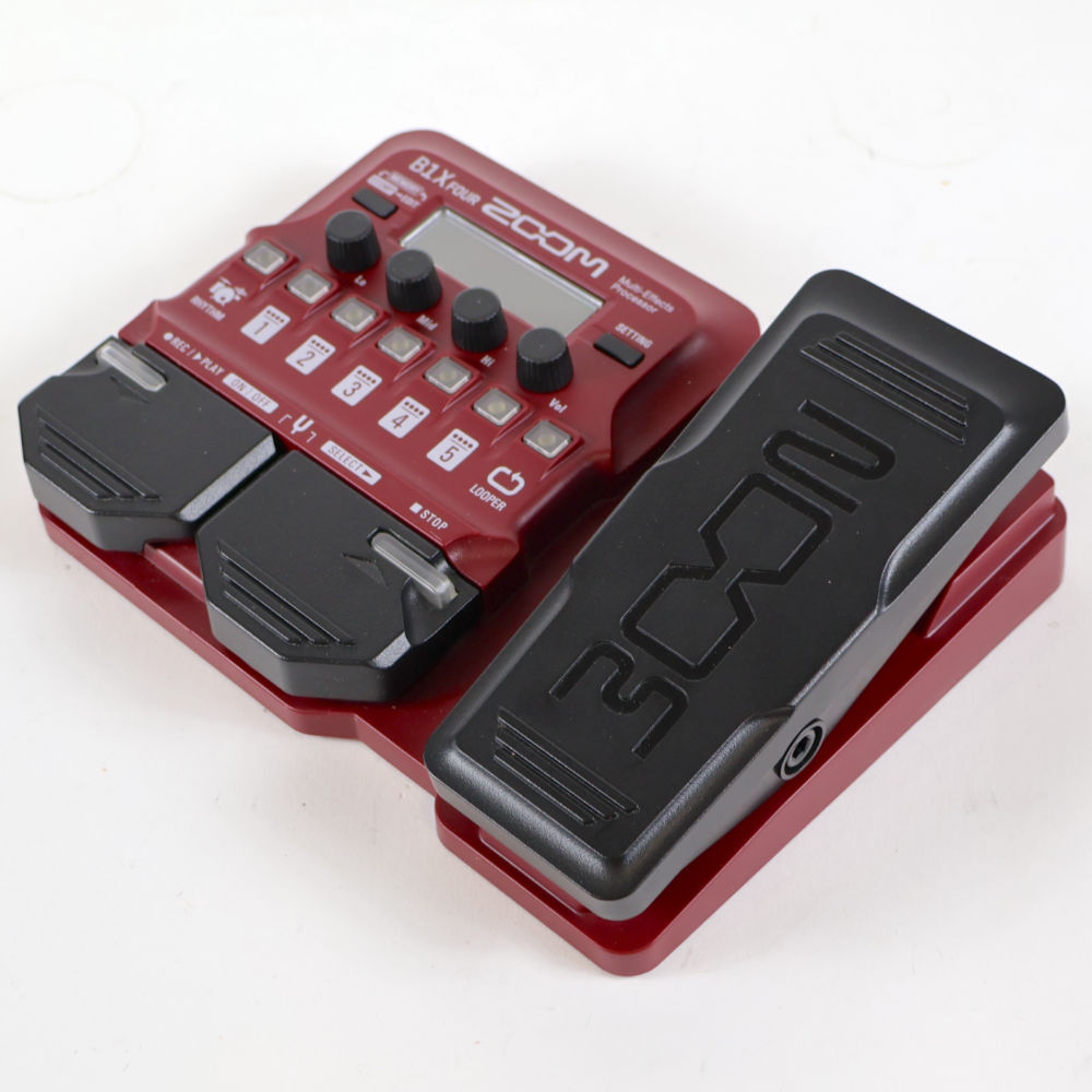 【中古】zoom B1X FOUR　ベース　マルチエフェクター ZOOM 【中古】 ベースマルチエフェクター ZOOM B1X FOUR（中古