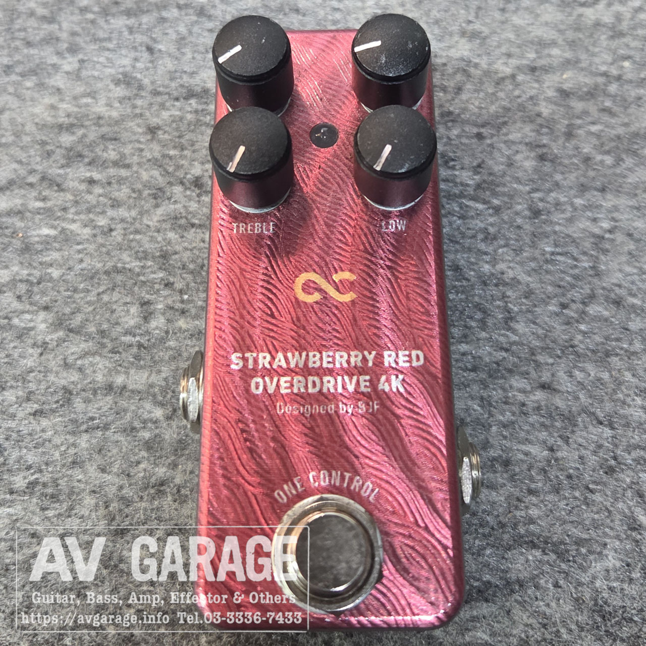 ONE CONTROL Strawberry Red OverDrive 4K （中古）【楽器検索デジマート】