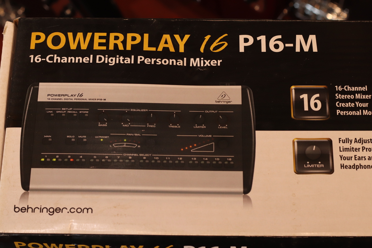パーソナルミキサー 【中古】BEHRINGER POWERPLAY s-l400.jpg P16-M 配信機器・PA機器・レコーディング機器