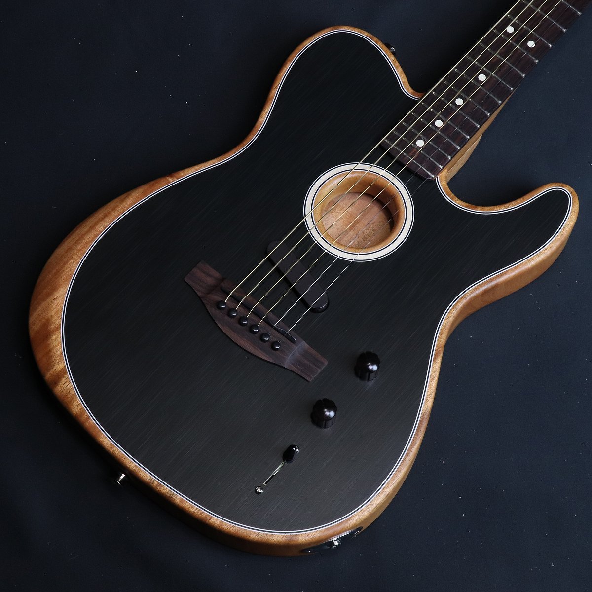 【最終値下】Fender Acoustasonic Standard 黒 Fender Acoustasonic Standard Telecaster Black エレアコギター