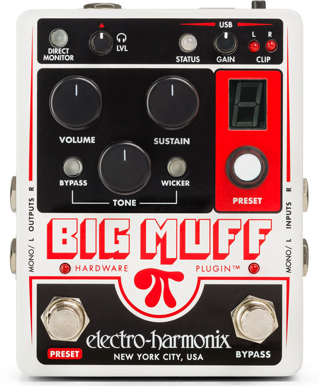 Electro-Harmonix Big Muff Pi Hardware Plugin《ハーモニック 