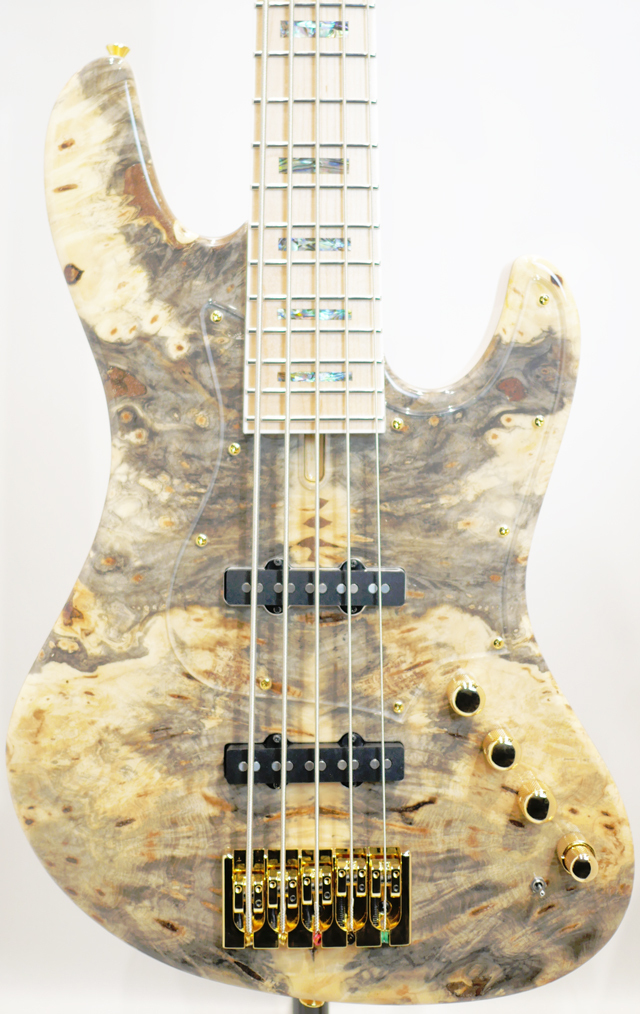 Phoenix Bomber Bass / BB-5 Buckeye Burl Custom（新品）【楽器検索