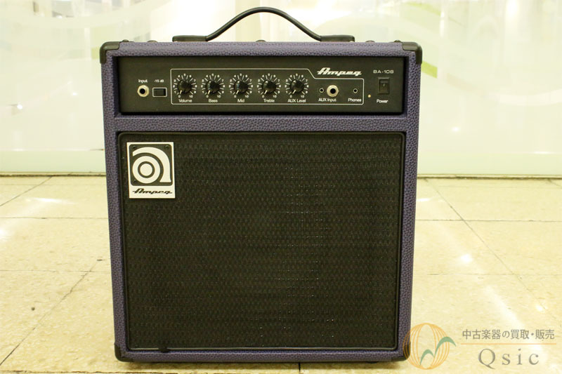Ampeg BA-108 ベースアンプ 紫 Ampeg (アンペグ) BA-108 (BA108) Purple (パープル) 20W ベース