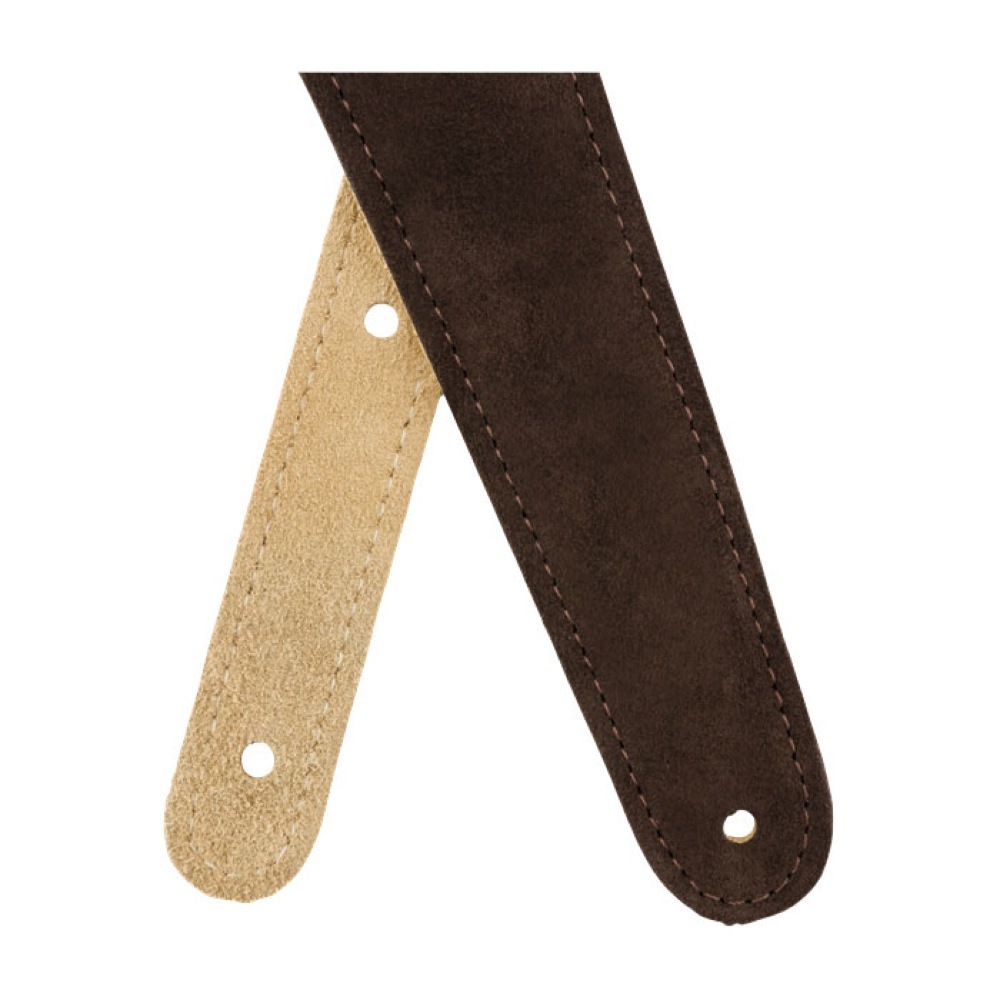 Fender フェンダー Reversible Suede Strap BRN/TAN ギターストラップ（新品/送料無料）【楽器検索デジマート】