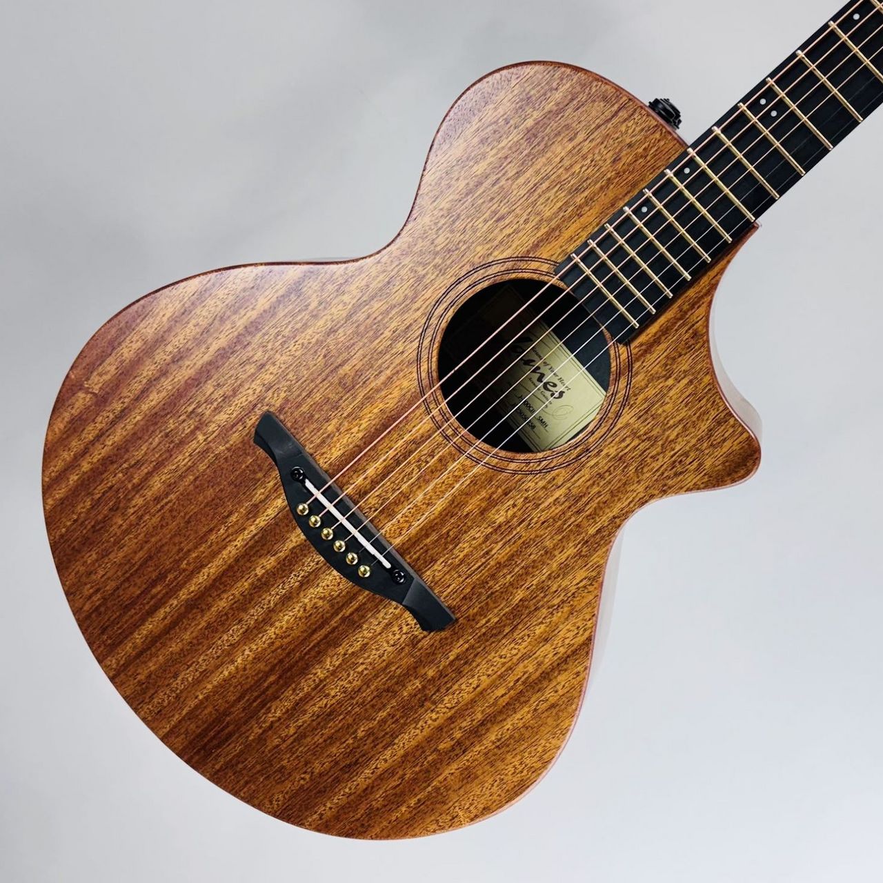 ギター James J-300C II James J-300C II See-through White エレアコ 生音エフェクト トップ単