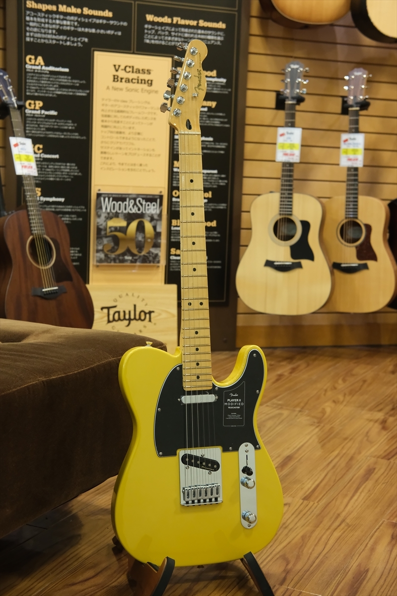 Fender Player II Modified Telecaster / Sunshine Yellow（新品