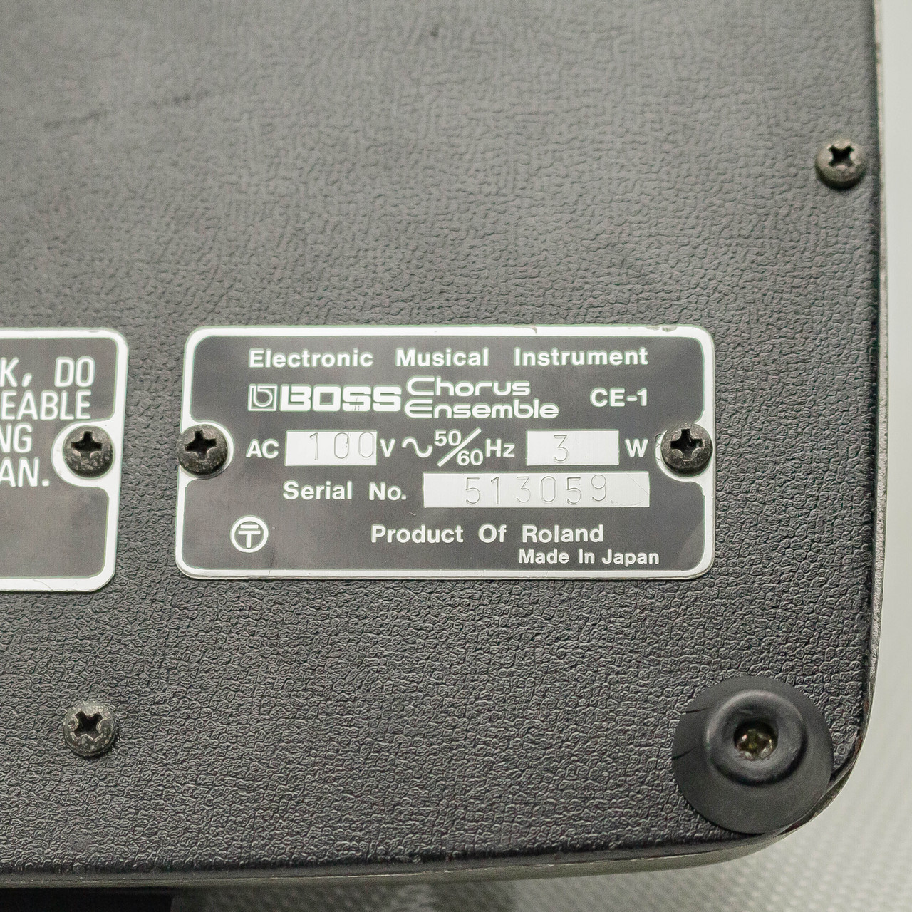 BOSS CE-1 Chorus Ensemble（中古）【楽器検索デジマート】
