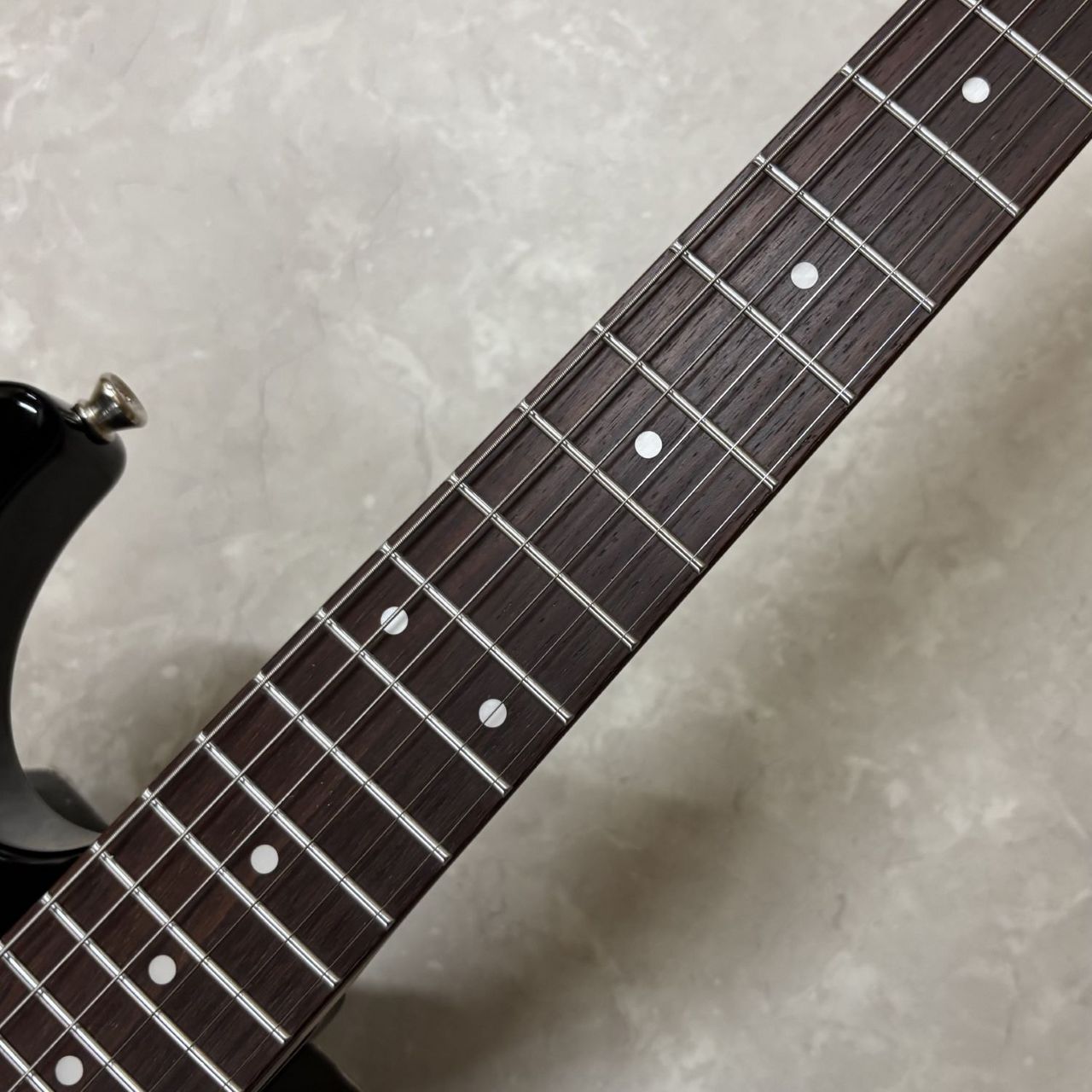 ミニエレキギター Bacchus GS-Mini ストラトキャスター 黒 美品 GS-mini BLK (Bacchus / バッカス) エレキギター ストラトタイプ