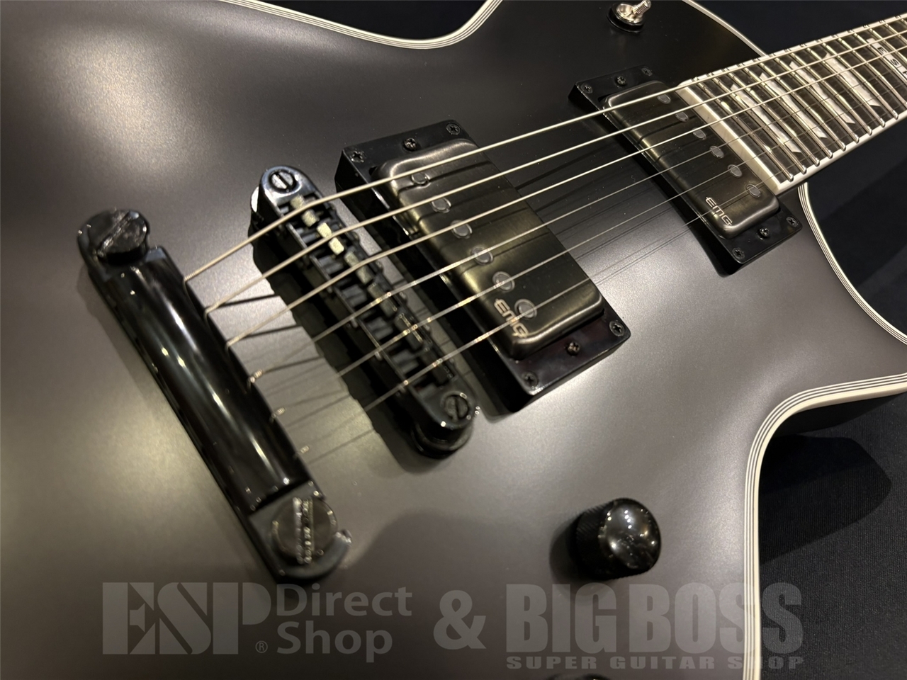 E-II EC EMG / Black Satin（新品/送料無料）【楽器検索デジマート】