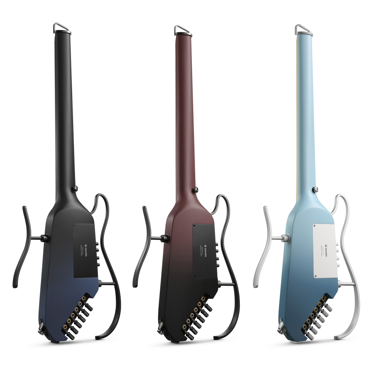 DONNER HUSH-I Pro ホワイト サイレントアコースティックギター