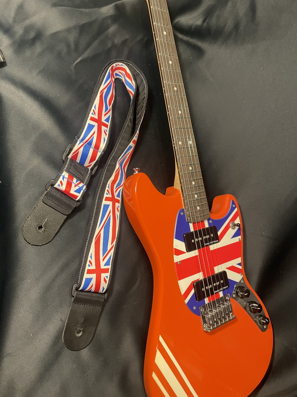 キ*ー様 エレキギター NO BRAND NO BRAND HeadlessGuitar HLG-1/Orange (ノーブランド ヘッド