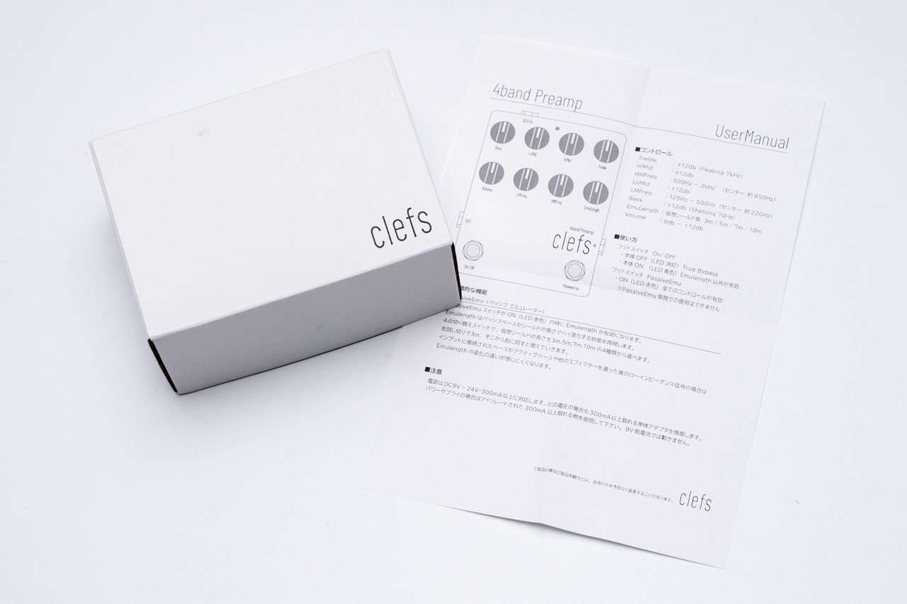 clefs #1 Preamp Ver.2.0 ベースプリアンプ clefs #1 Preamp Ver.2.0 ベースプリアンプ - メルカリ