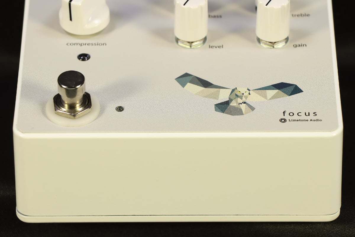 Limetone Audio focus コンプレッサー Limetone Audio focus flat tuning エフェクター コンプレッサー