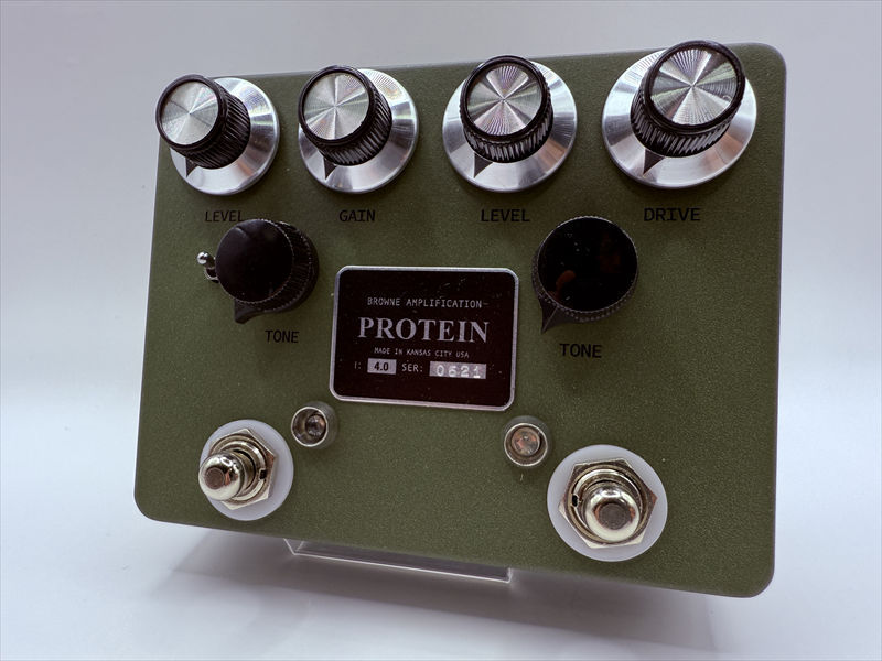 BROWNE AMPLIFICATION The Protein V4 Green -Dual Overdrive-（新品