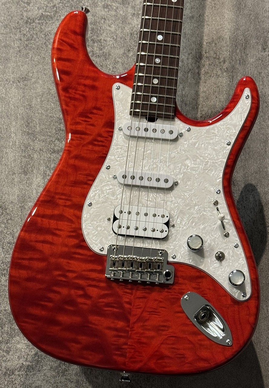 ギター Kino frawdit 22F SSH Ash/Flame Tochi Top Kino frawdit 22F SSH Ash/Flame Tochi Top - メルカリ