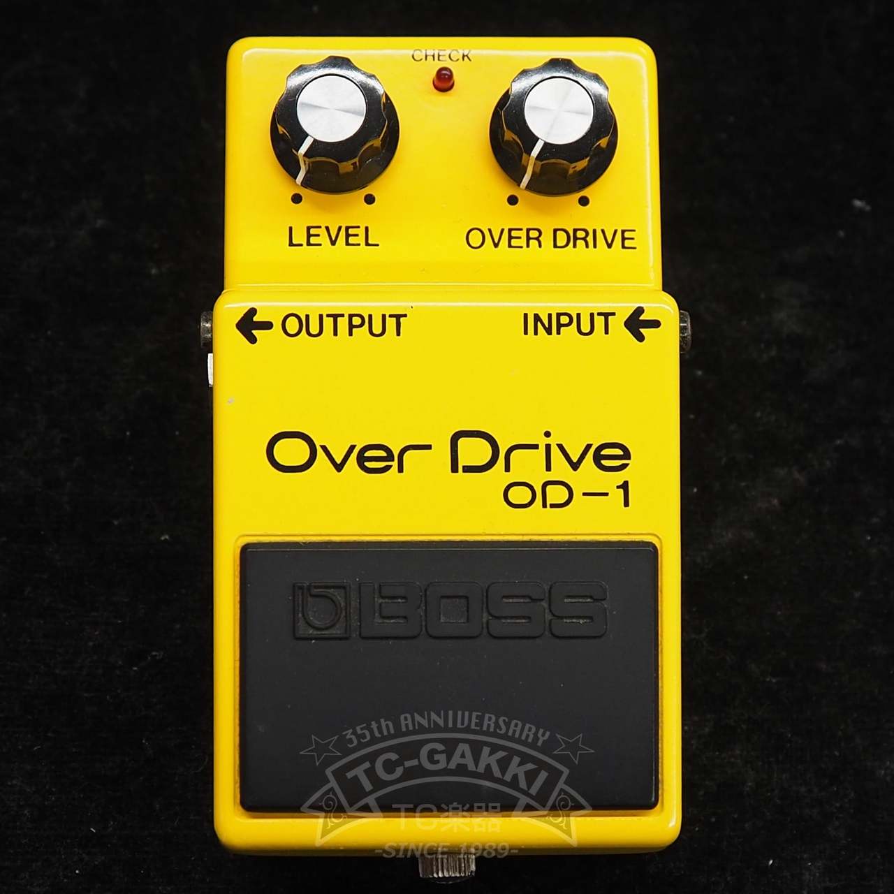 ギター boss OD-1 TL4558P BOSS OD-1 Over Drive (Silver Screw/JAPAN/TL4558P