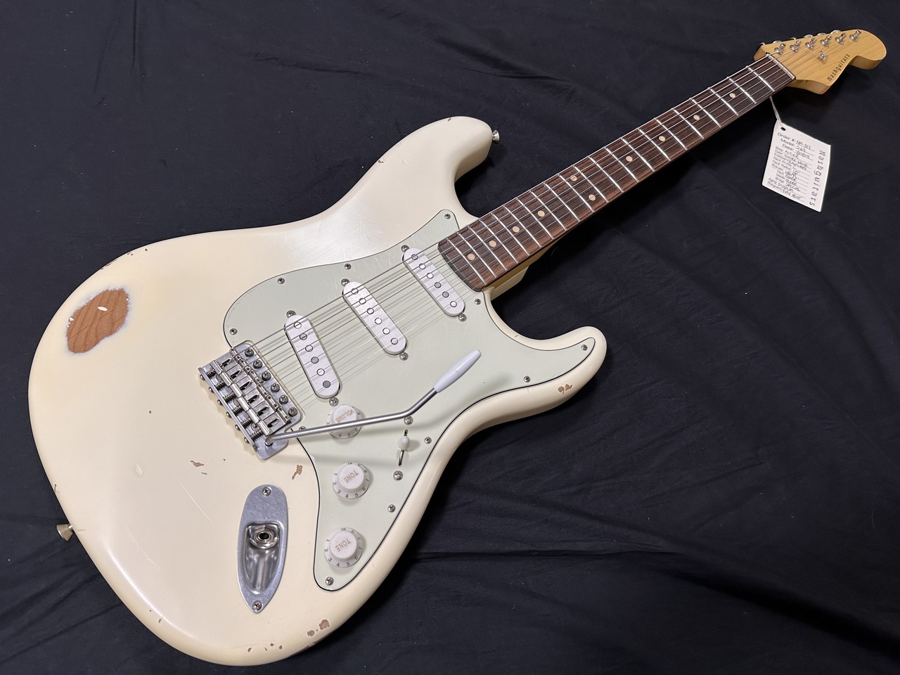 Nash Guitars S63/Vintage White(ナッシュギターズ ストラト)（新品