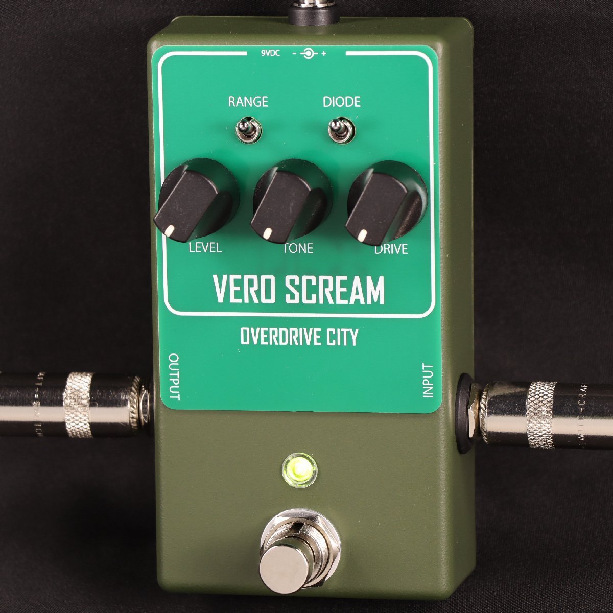VeroCity Effects Pedals VERO SCREAM ARMY GREEN オーバー