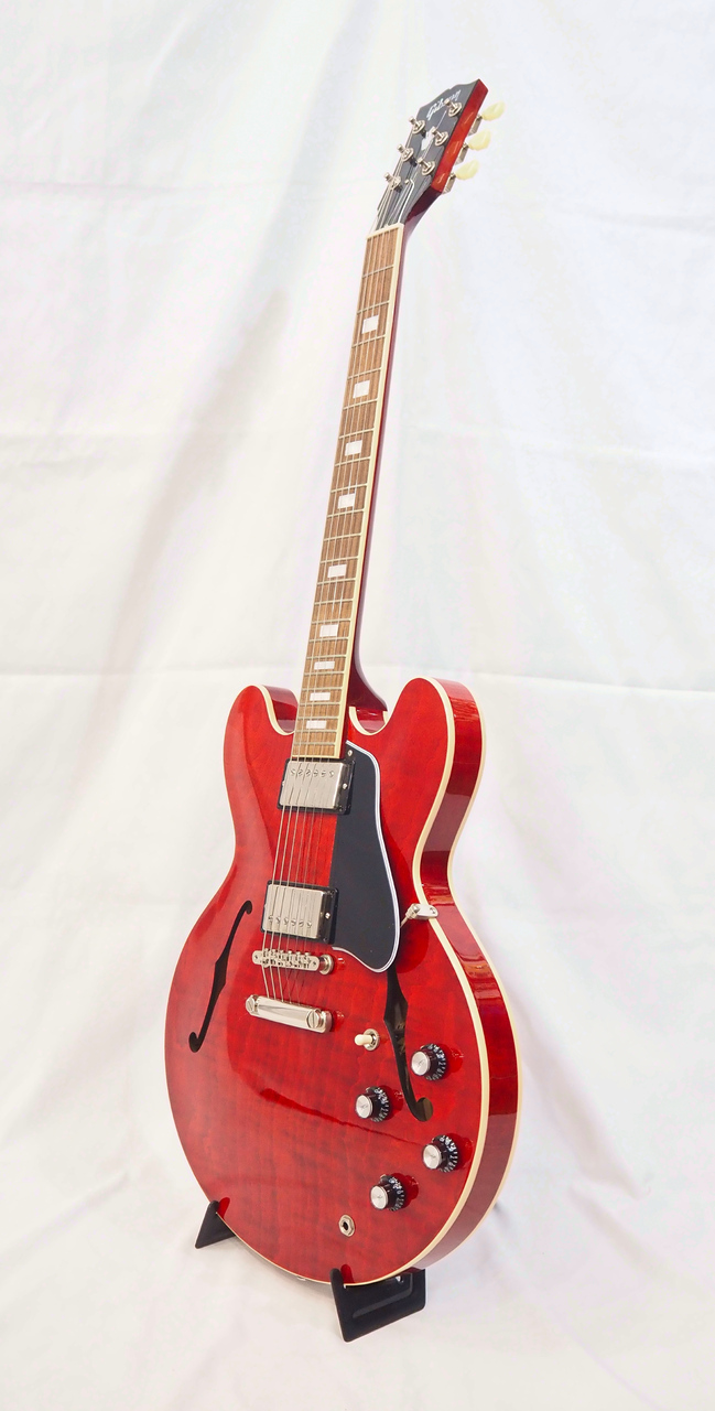 Gibson ES-335 赤色 ハードケース付き Gibson ES-335 レッド ハードケース付き - メルカリ
