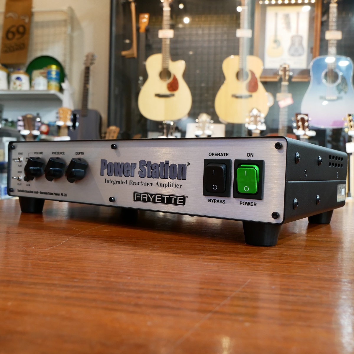 ハンドメイドチューブパワーアンプ FRYETTE PS-2A 【アッテネーター&パワーアンプ】【チューブ