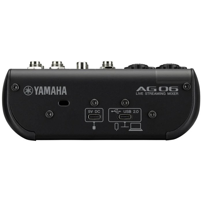 ヤマハ YAMAHA ライブストリーミングミキサー ブラック AG06MK2B YAMAHA 【新品・即納】ヤマハ AG06MK2B(ブラック)・ライブ