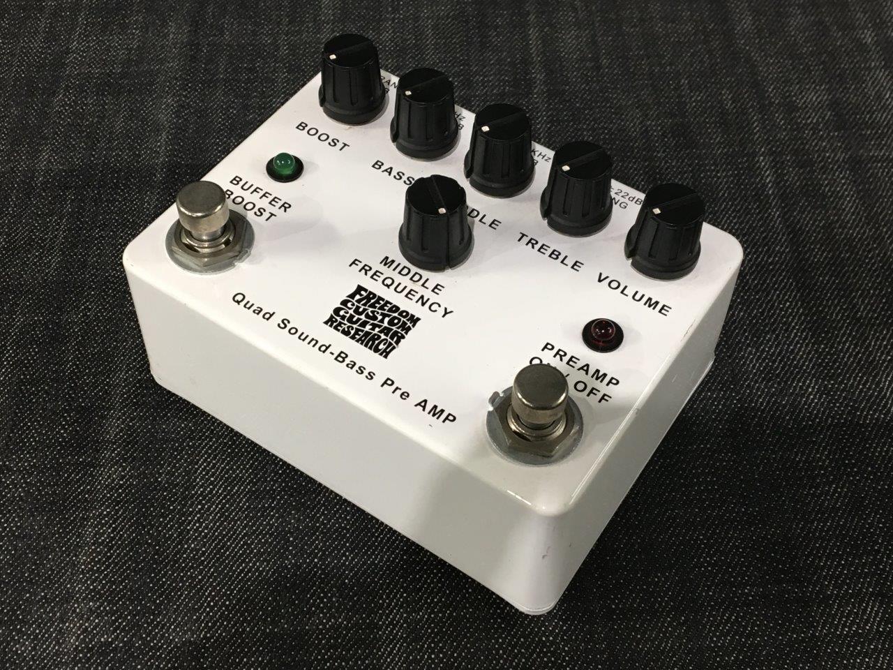 Freedom Custom Guitar Research “Quad Sound Bass Pre Amp II