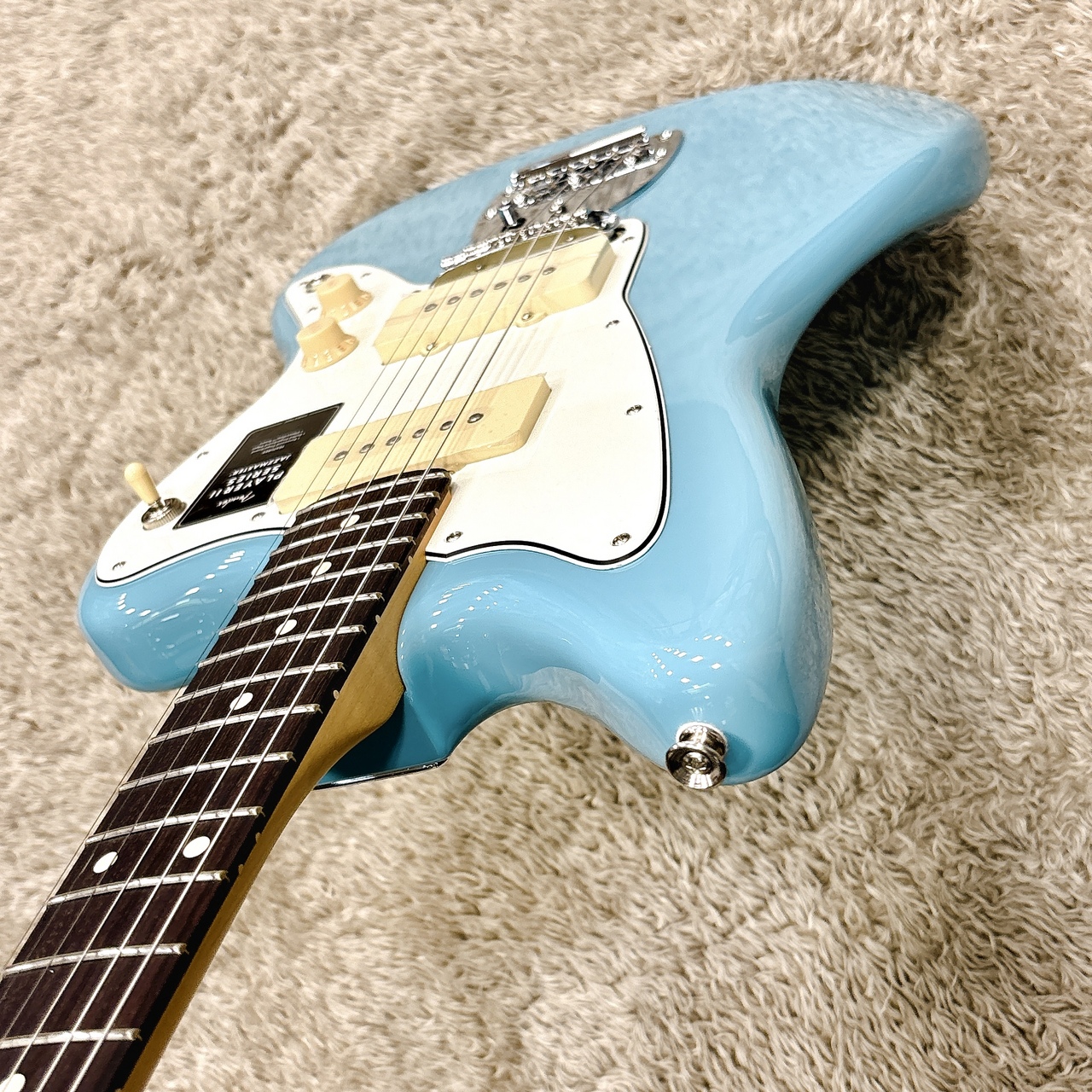 水色 ジャズマスター エレキギター Squier by Fender Paranormal Jazzmaster XII Lake Placid Blue