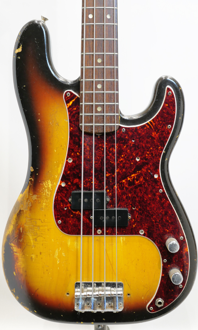 Fender Precision Bass 3tone Sunburst 1966（ビンテージ