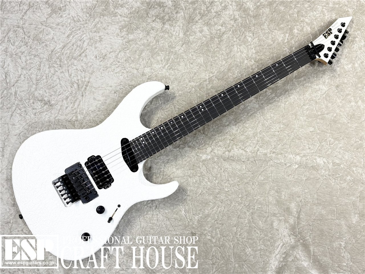 ESP MAVERICK / Cast Metal White（新品/送料無料）【楽器検索デジマート】