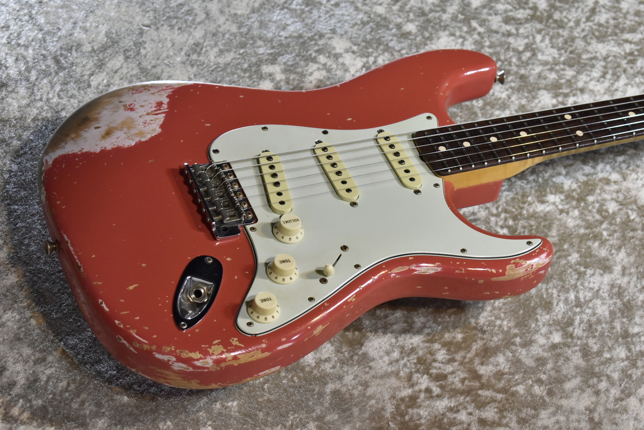 Fender Custom Shop 2016 NAMM 1964 Stratocaster Relic Faded Fiesta Red 【2017USED/3.49kg】（中古）【楽器検索デジマート】