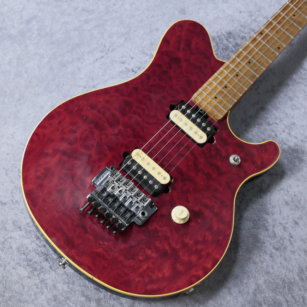 【変更あり】ノーブランド　MUSIC MAN EVH風　ギター MUSIC MAN EVH Signature -Translucent Red- 1993年製 （中古）【楽器