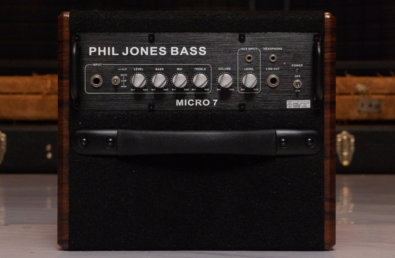 Phill Jones Bass (PJB) Micro7 Walnut Limited Model【GIB横浜