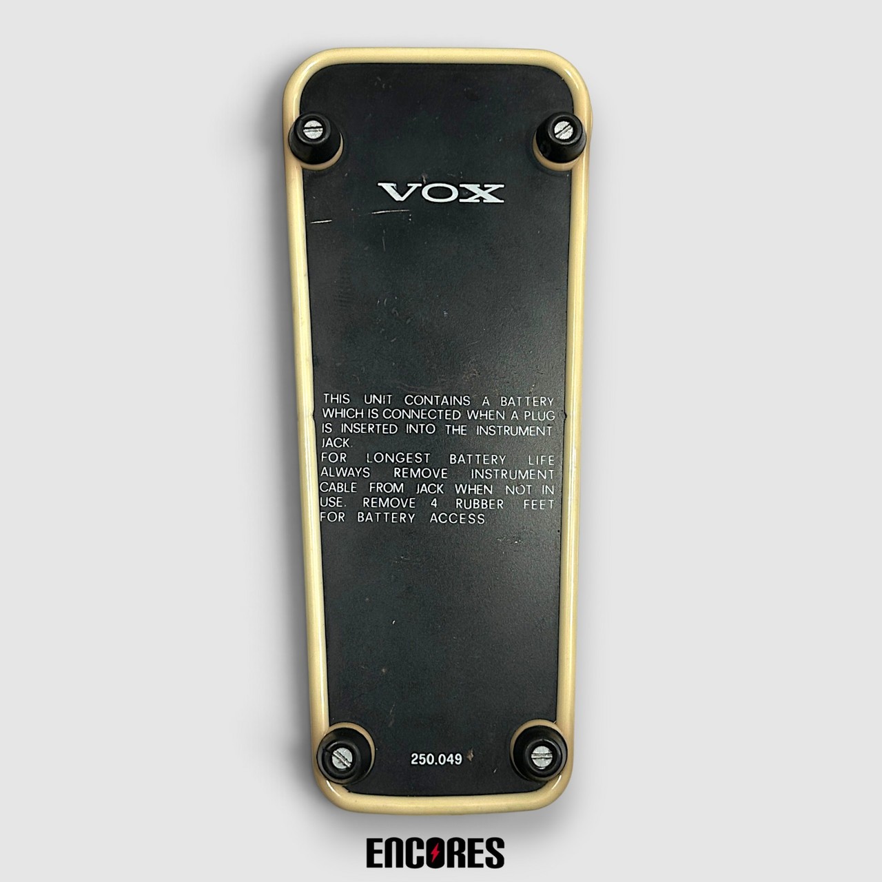 VOX VOX WAH-WAH 250.049(jen製赤Fasel)（中古）【楽器検索デジマート】