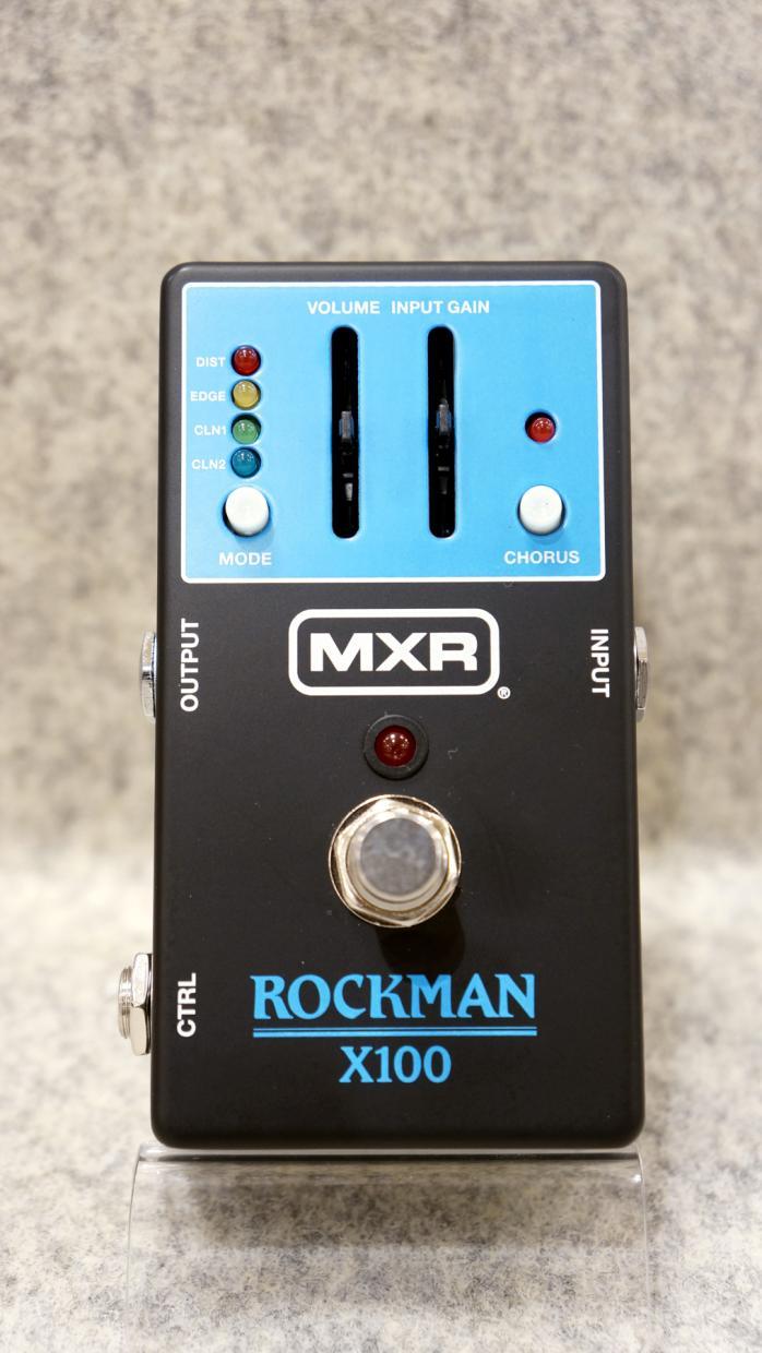 MXR ROCKMAN X100 ANALOG TONE PROCESSOR（新品特価/送料無料）【楽器