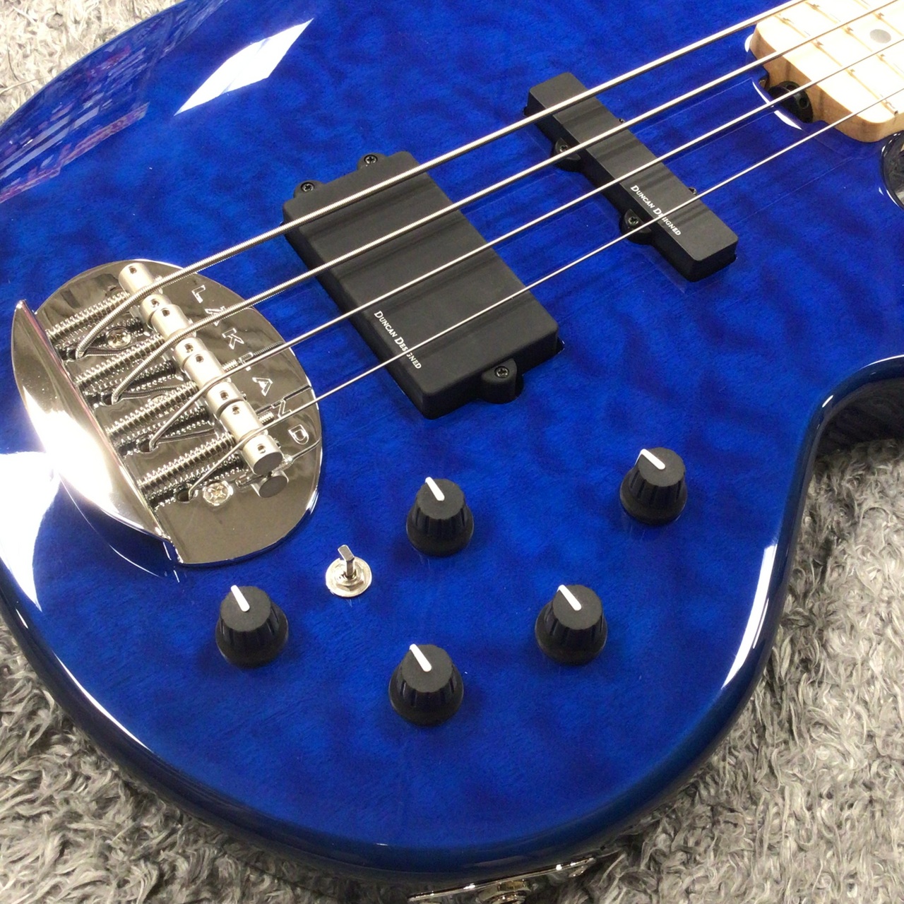 Lakland SK-4DX Translucent Blue / Maple FB Skyline Japan Series  【アウトレット特価】（新品特価/送料無料）［デジマートSALE］【楽器検索デジマート】