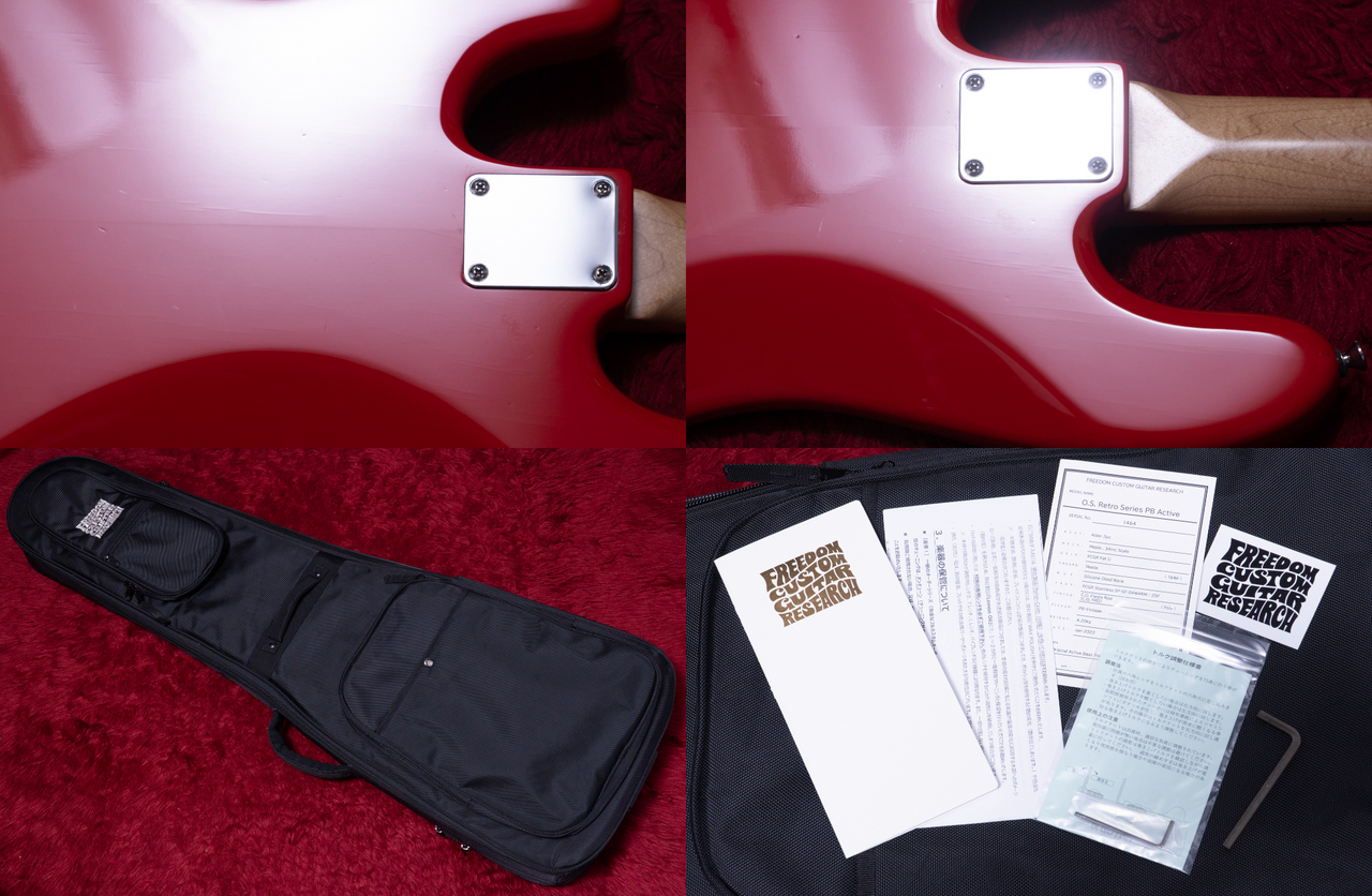 FREEDOM CUSTOM GUITAR RESEARCH O.S. Retro Series PB Active Fiesta