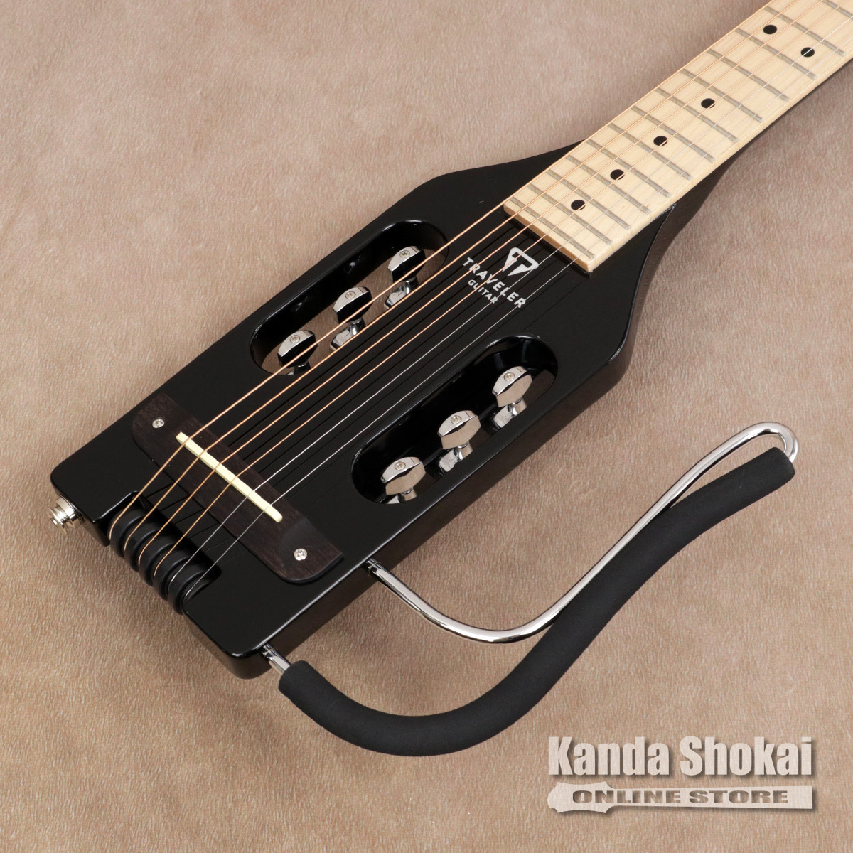 Traveler Guitar Ultra-Light Acoustic Standard, Gloss Black（新品