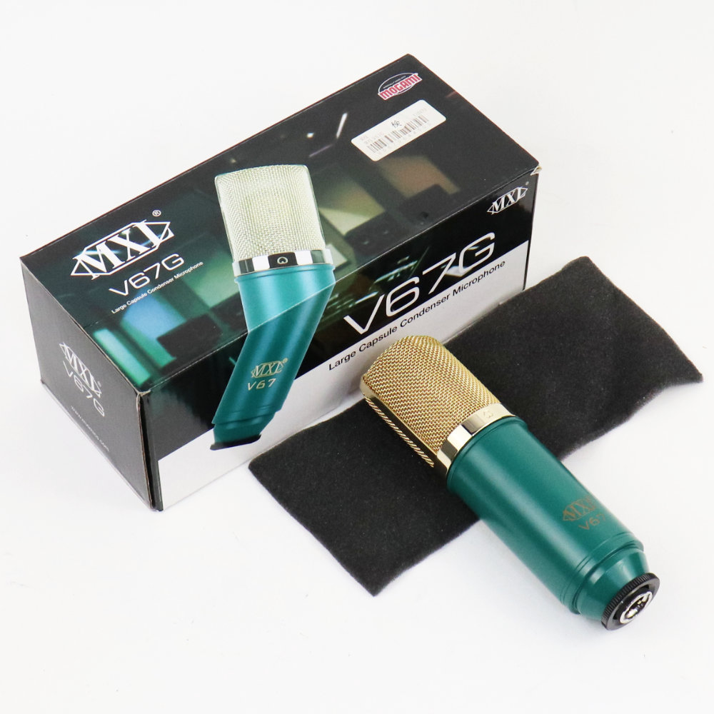MXL V67 コンデンサーマイク Amazon.co.jp: MXL ( エムエックスエル ) コンデンサーマイク V67G-HE