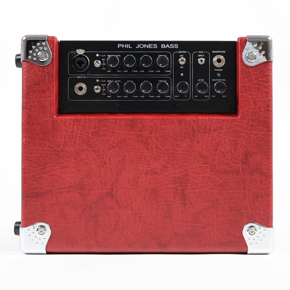 Phil Jones Bass BG-100 2ch レッド ベース用アンプ Phil Jones Bass フィル ジョーンズ ベース Bass Cab BG-100 Red
