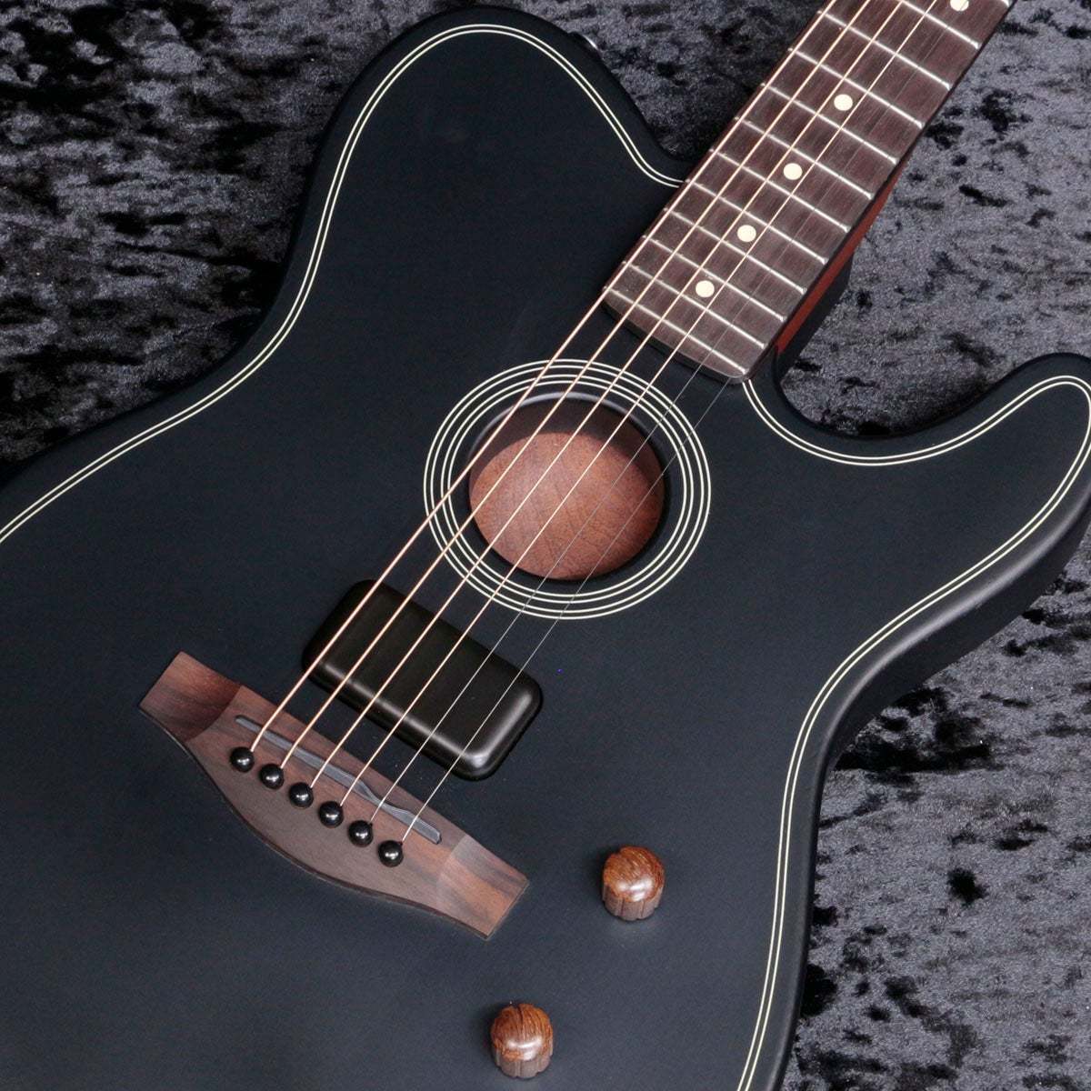 Fender Acoustasonic Standard Telecaster Black 【新宿店】（新品