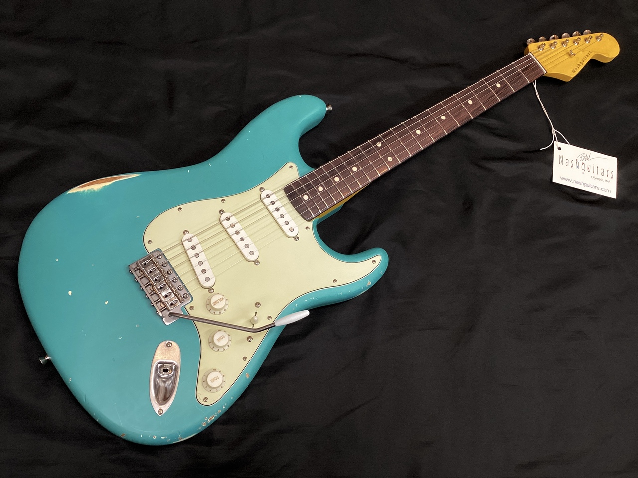 Nash Guitars S-63/Seafoam Green/Alder/AM-830 (ナッシュ ストラト  シーフォームグリーン)（新品）【楽器検索デジマート】