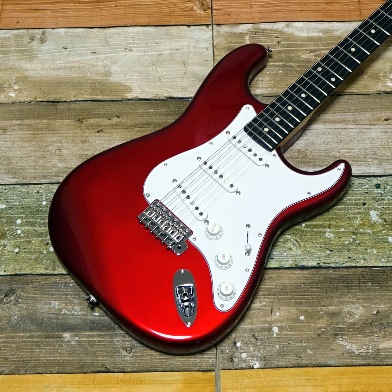 Fernandes フェルナンデス STJ キャンディアップルレッド FUJIGEN(FGN) BCST100RBD キャンディアップルレッド （新品）【楽器