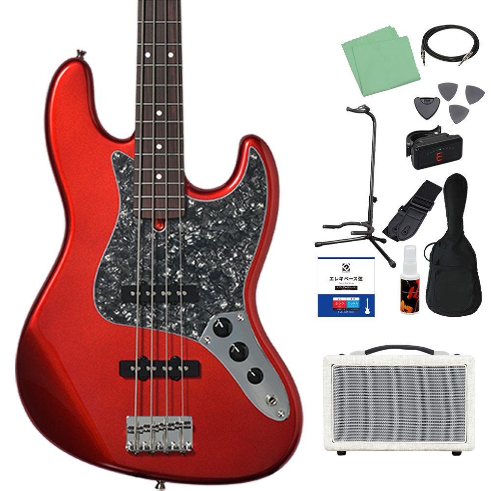 Bacchus BJB-1-RSM/R-BPPG CAR 初心者12点セット 島村楽器で一番売れ